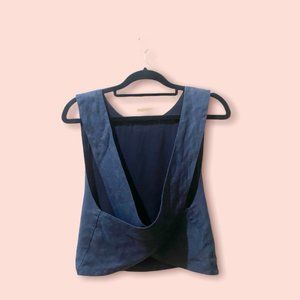 SIR. the label Martine Cross Back Top